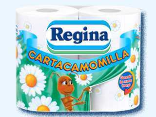 toilet paper regina camomilla 4 roll